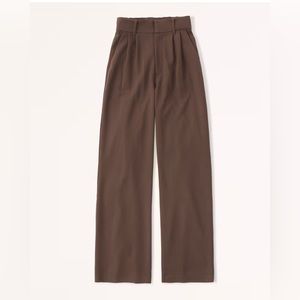 NWT Abercrombie & Fitch Wide Leg Tailored Pants (M Petite)